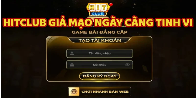 Hitclub cảnh báo người chơi về tình trạng giả mạo